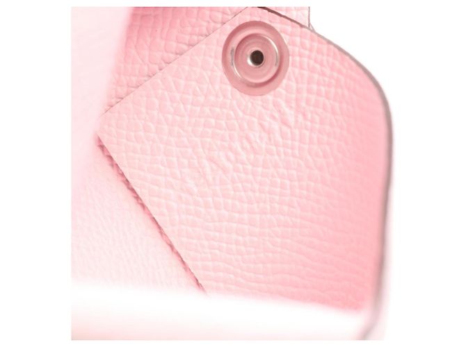Monedero Calvi rosa Hermès - vista 6