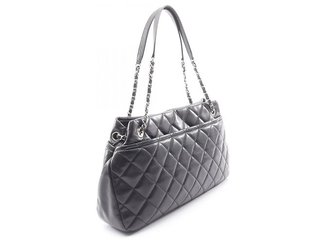 Borsa Tote Chanel Matelassé Nero - vista 2