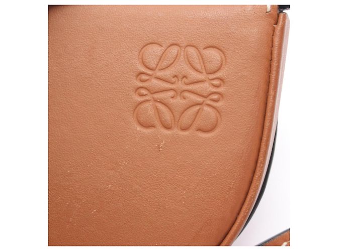 Pochette Anagram Heel Loewe Mini Borsa a Spalla Marrone - vista 6