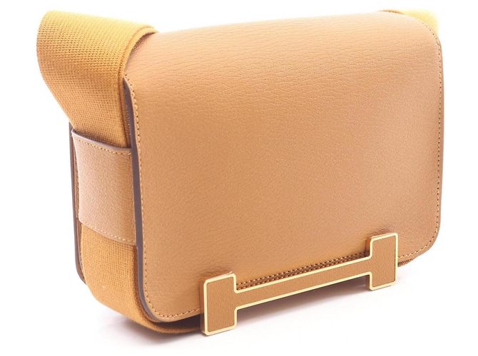 Hermès Hermes Geta Schultertasche Braun - Ansicht 2