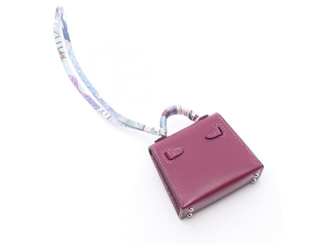 Hermès Accessorio Charm Twilly Anemone Hermes Kelly Porpora - vista 2