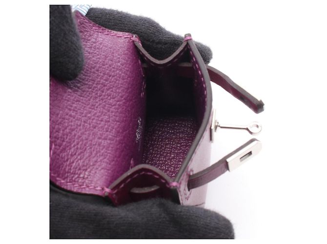 Hermès Accessorio Charm Twilly Anemone Hermes Kelly Porpora - vista 3