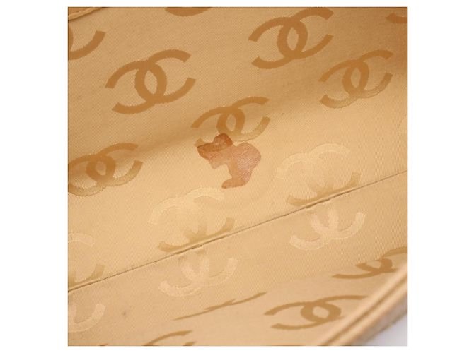Borsa Tote Chanel Chocolate Bar Beige - vista 6