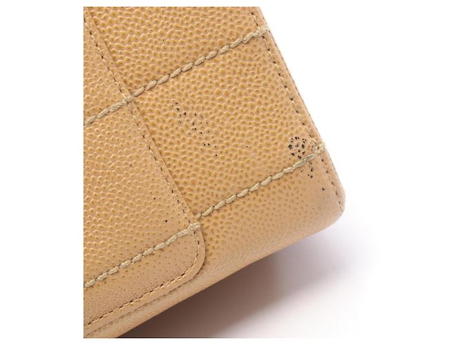 Borsa Tote Chanel Chocolate Bar Beige - vista 8