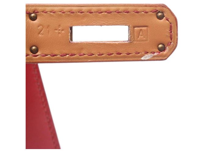 Hermès Borsa 2 Way Hermes Kelly 32 Tricolor Marrone Rosso Bordò - vista 5