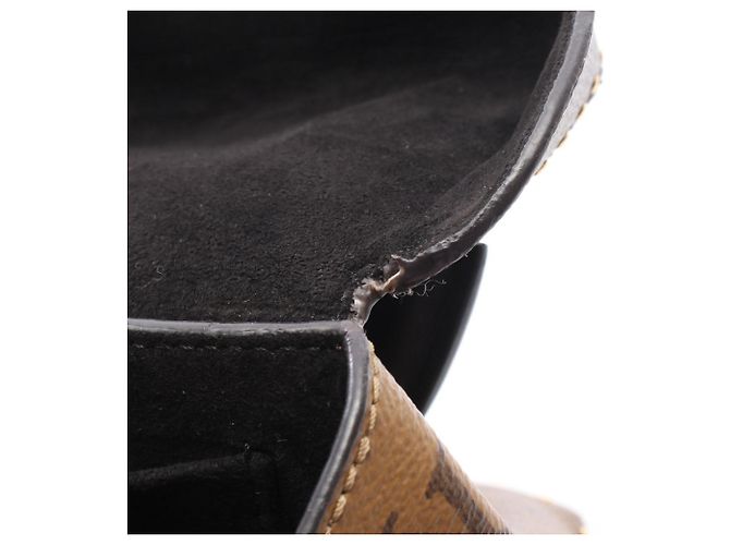 Borsa Louis Vuitton Camera Box 2-Way Marrone Nero - vista 6