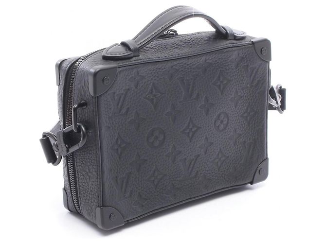 Borsa Louis Vuitton - Pelle Monogram Taurillon Nero - vista 2