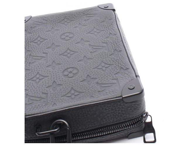 Borsa Louis Vuitton - Pelle Monogram Taurillon Nero - vista 5