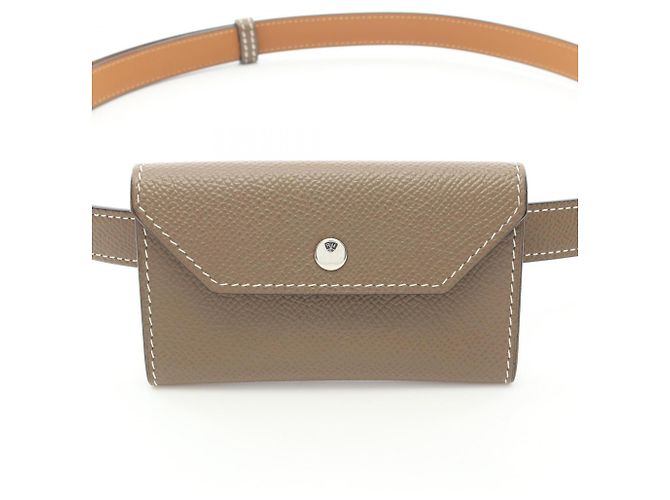 Hermès Hermes Kelly Pocket 18 Etoupe Belt Braun - Ansicht 6