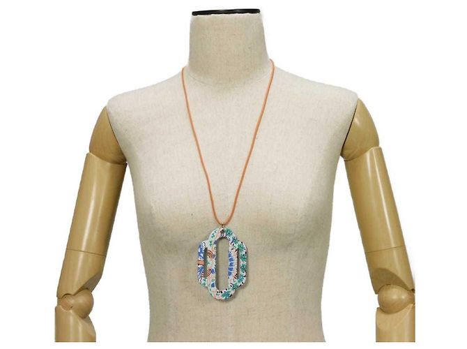 Hermès Hermes HERMES Collar con colgante Attrage Multicolor - vista 3