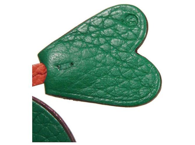 Hermès Collar Heart Bell Hermes Multicolor Verde - vista 6