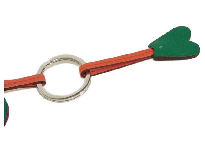 Hermès Collar Heart Bell Hermes Multicolor Verde - vista 7