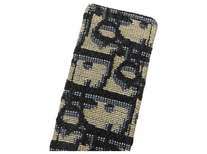 Christian Dior Damen Dior Gürtel Beige Marineblau - Ansicht 7