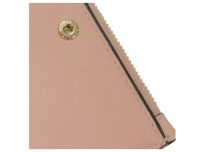 Cartera bi-fold Gucci rosa empolvado - vista 10