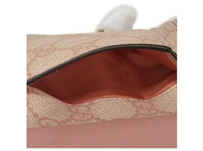 Cartera bi-fold Gucci rosa empolvado - vista 11