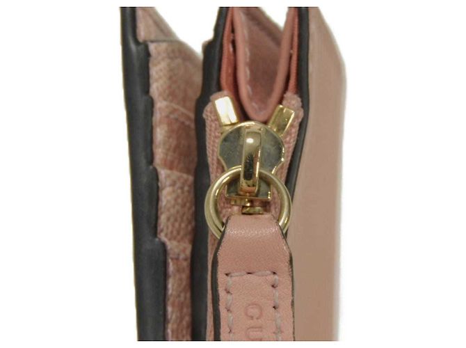 Cartera bi-fold Gucci rosa empolvado - vista 14