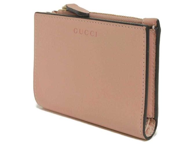 Cartera bi-fold Gucci rosa empolvado - vista 2