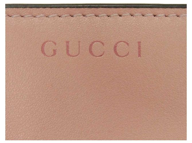 Cartera bi-fold Gucci rosa empolvado - vista 20