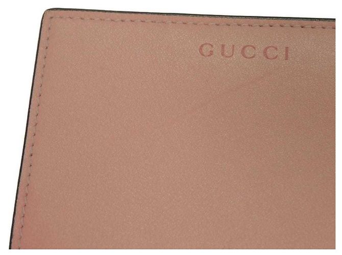 Cartera bi-fold Gucci rosa empolvado - vista 21