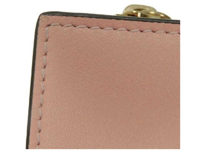 Cartera bi-fold Gucci rosa empolvado - vista 24