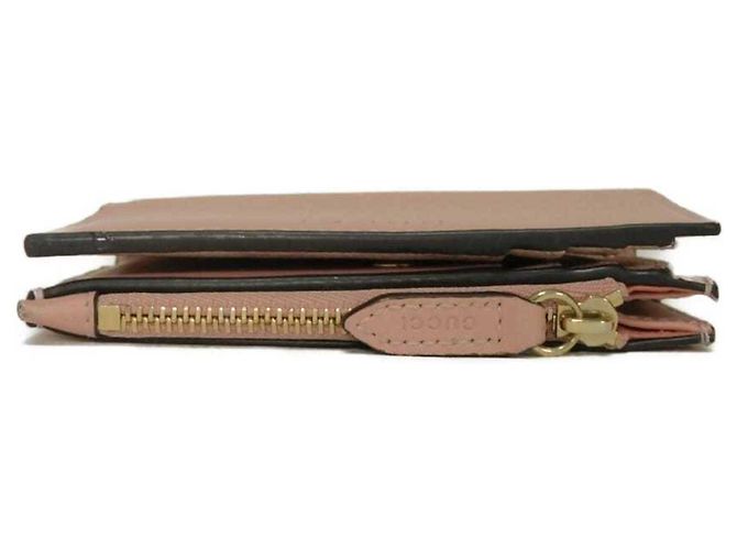 Cartera bi-fold Gucci rosa empolvado - vista 32