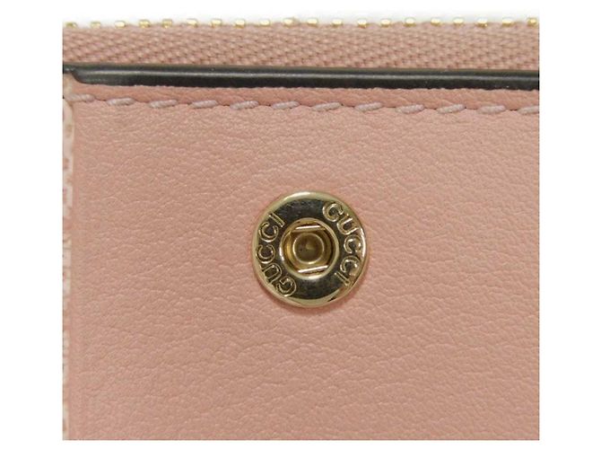 Cartera bi-fold Gucci rosa empolvado - vista 7