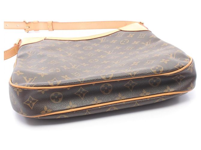 Borsa a Spalla Louis Vuitton Odeon MM Marrone Monogramma - vista 8