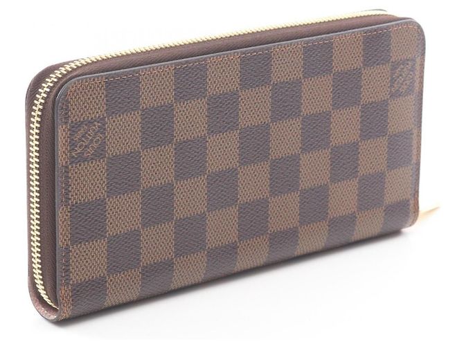Louis Vuitton Zippy Long Wallet Braun Damier ebene - Ansicht 2