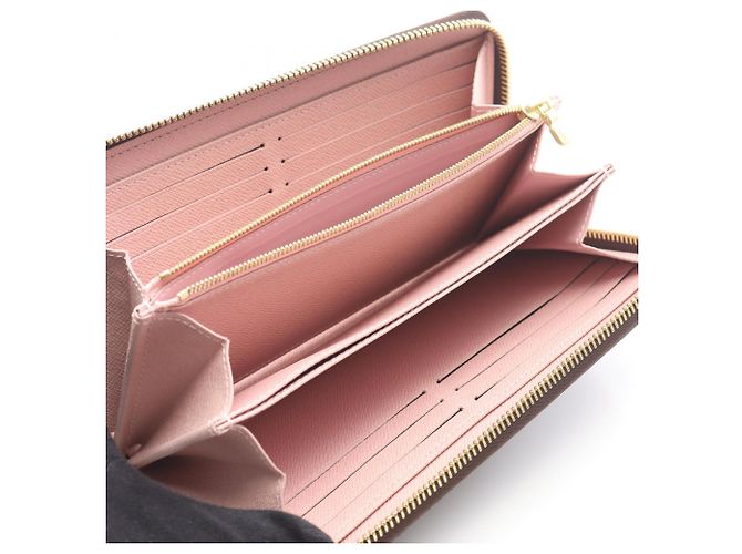 Louis Vuitton Zippy Long Wallet Braun Damier ebene - Ansicht 3