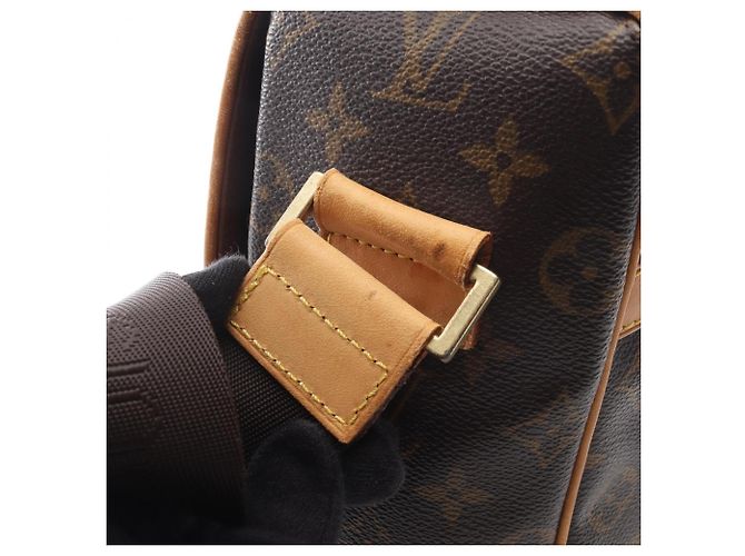 Borsa a Spalla Louis Vuitton Abesses Marrone Monogramma - Ansicht 13