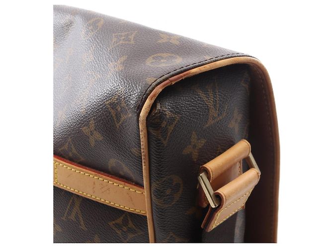 Borsa a Spalla Louis Vuitton Abesses Marrone Monogramma - Ansicht 8