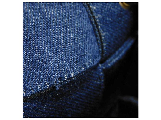 Borsa a secchiello Cassette Small Bottega Veneta Blu - vista 11