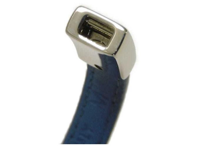 Pulsera Charm Saffiano Prada Azul - vista 11