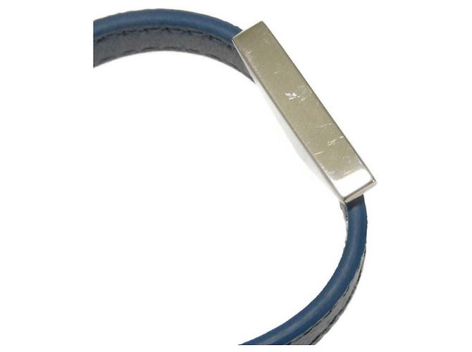 Pulsera Charm Saffiano Prada Azul - vista 8