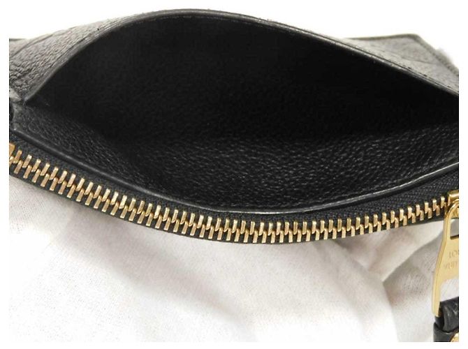 Monedero Monogram Empreinte Louis Vuitton Negro - vista 13