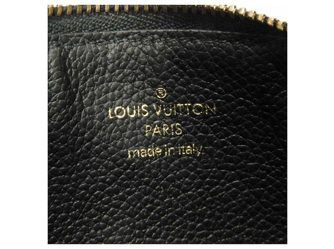 Monedero Monogram Empreinte Louis Vuitton Negro - vista 6