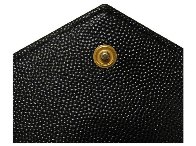 Cartera de dos pliegues Yves Saint Laurent Negro - vista 13