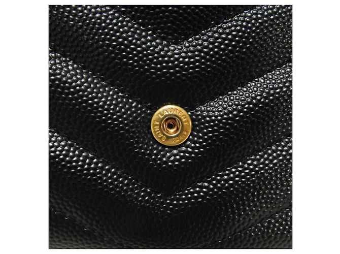 Cartera de dos pliegues Yves Saint Laurent Negro - vista 14