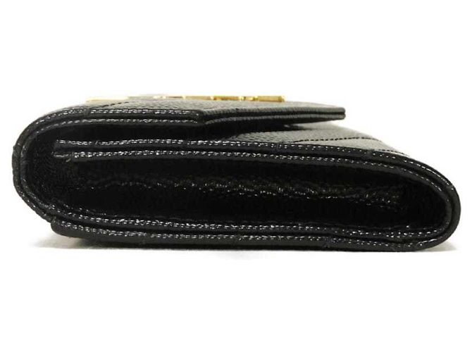 Cartera de dos pliegues Yves Saint Laurent Negro - vista 21