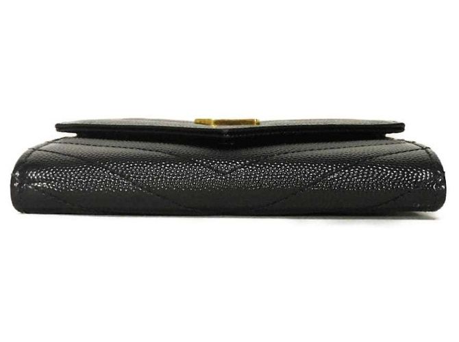 Cartera de dos pliegues Yves Saint Laurent Negro - vista 22