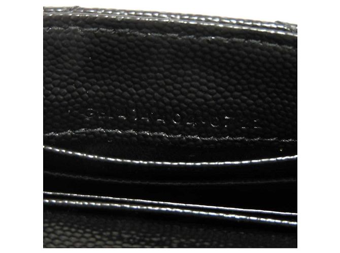 Cartera de dos pliegues Yves Saint Laurent Negro - vista 7