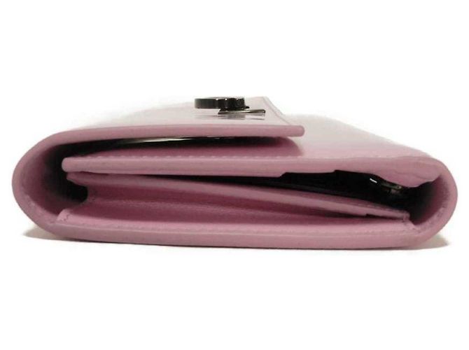 Gancini Cartera Wanda Long Flap de Salvatore Ferragamo Rosa - vista 16