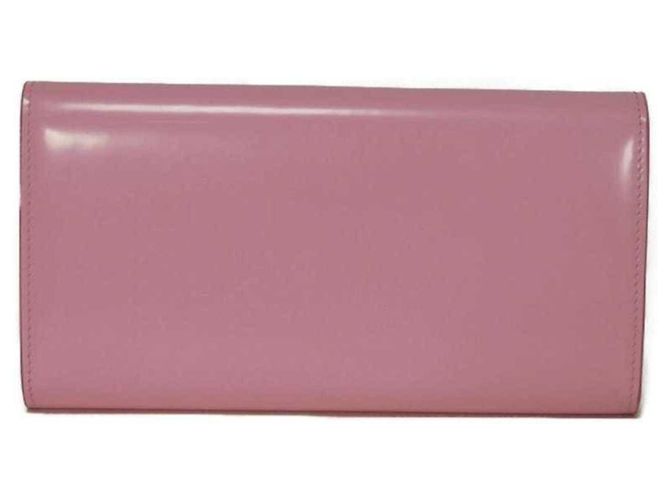 Gancini Cartera Wanda Long Flap de Salvatore Ferragamo Rosa - vista 3