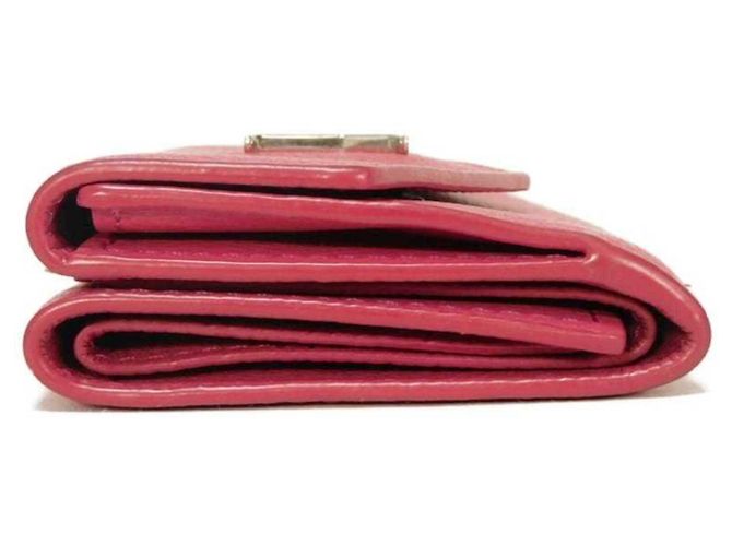Louis Vuitton Portefeuille Lock Mini Brieftasche Pink - Ansicht 33