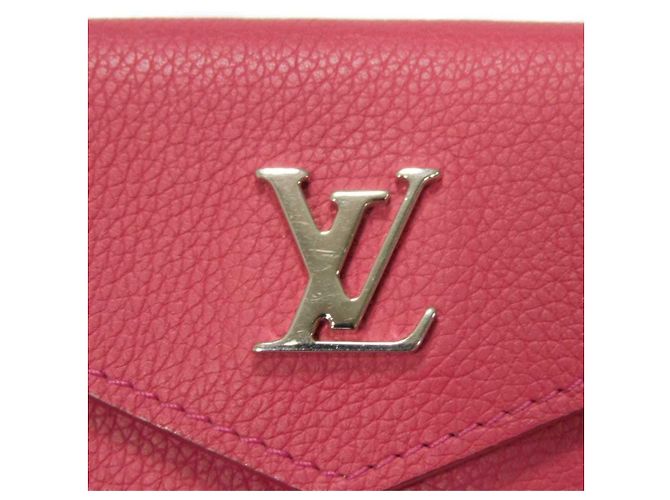 Louis Vuitton Portefeuille Lock Mini Brieftasche Pink - Ansicht 4