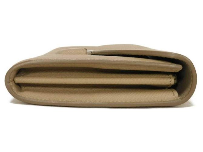 Céline Celine Trotter Large Multifunktions-Geldbörse mit Klappe Beige - Ansicht 16