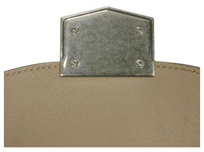 Céline Celine Trotter Large Multifunktions-Geldbörse mit Klappe Beige - Ansicht 7