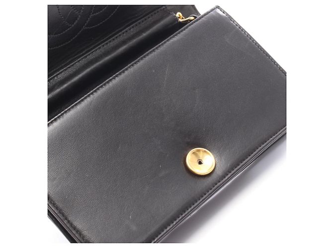 Borsa a tracolla Chanel Mini Matelassé Full Flap Nero - vista 7