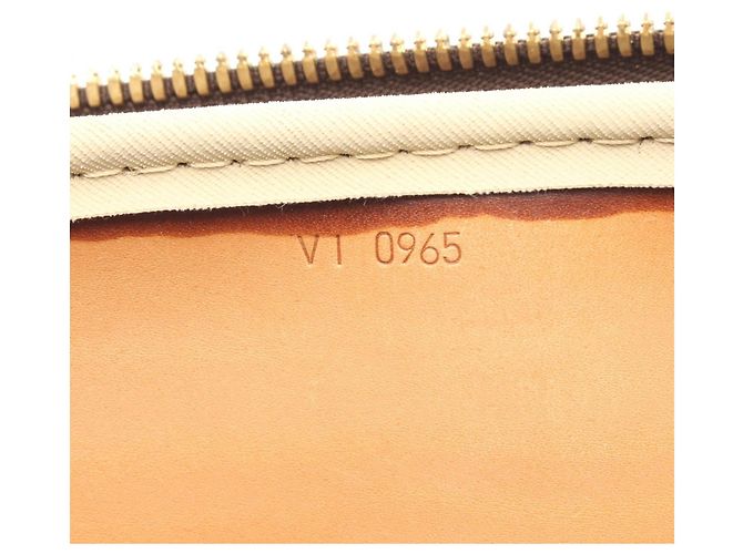 Borsa Boston Louis Vuitton Alizé en Poche Marrone - vista 5