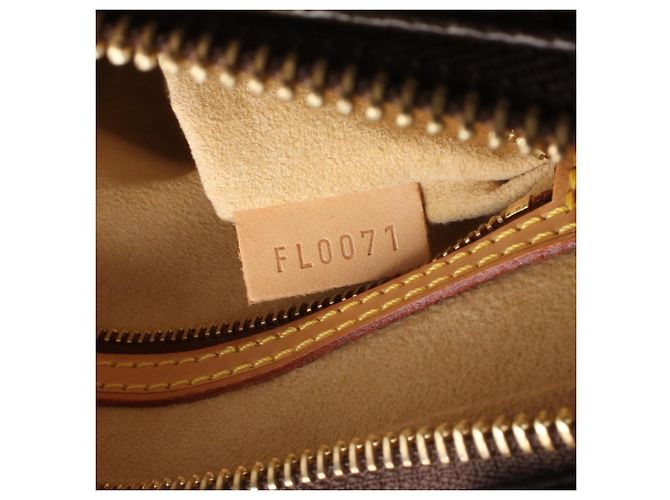 Borsa a tracolla Louis Vuitton Looping MM Marrone - vista 5
